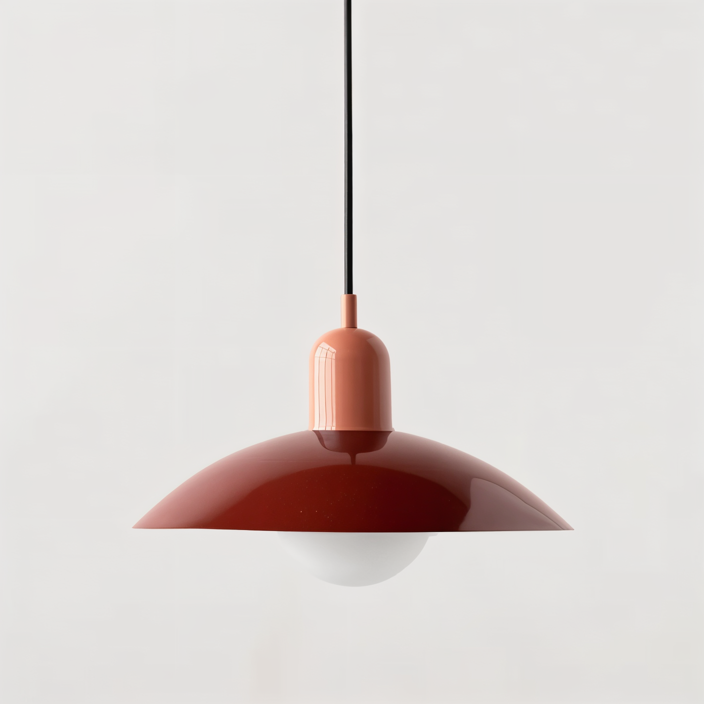 Frendorf | Macaron Pop Pendelleuchte - Lebendige Bauhaus Kuppel Hängelampe