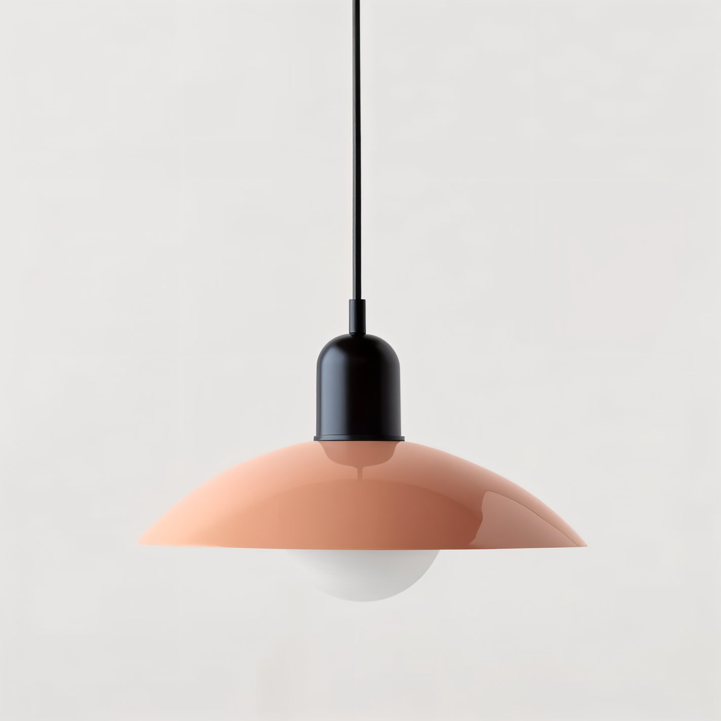 Frendorf | Macaron Pop Pendelleuchte - Lebendige Bauhaus Kuppel Hängelampe