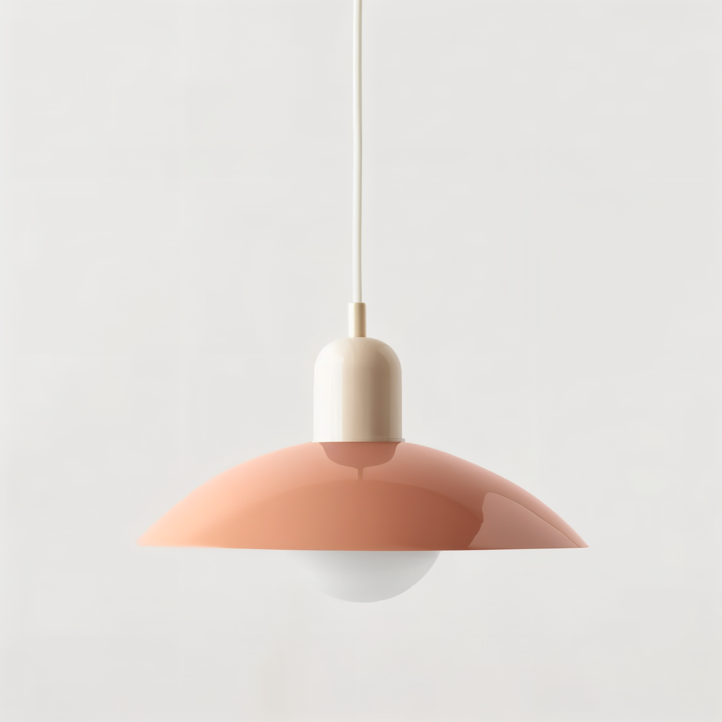 Frendorf | Macaron Pop Pendelleuchte - Lebendige Bauhaus Kuppel Hängelampe