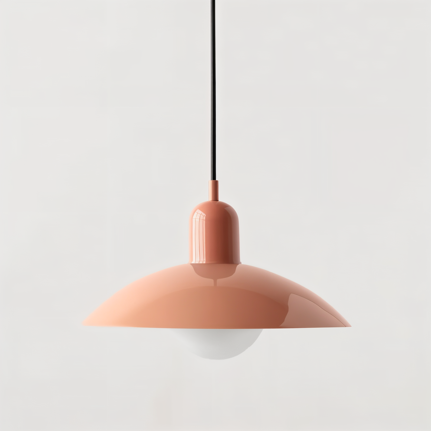 Frendorf | Macaron Pop Pendelleuchte - Lebendige Bauhaus Kuppel Hängelampe