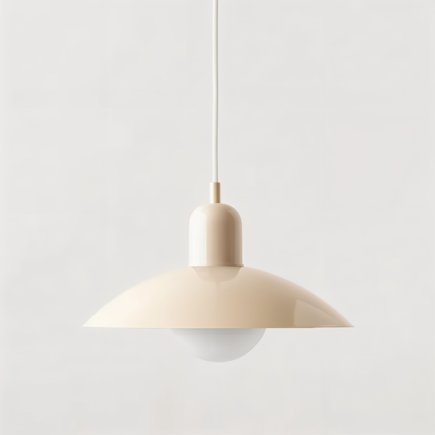 Frendorf | Macaron Pop Pendelleuchte - Lebendige Bauhaus Kuppel Hängelampe