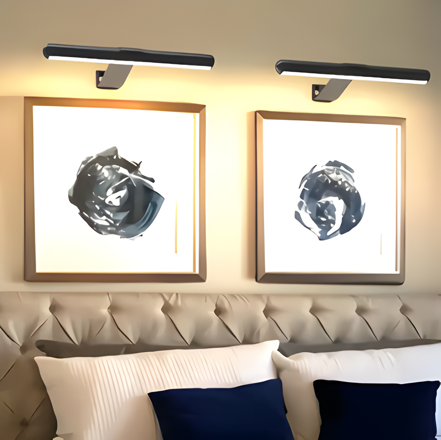 Frendorf | MagniLite Wandleuchte - 120° Drehbare Kabellose Wandleuchte - USB Wiederaufladbare Wandleuchten LED