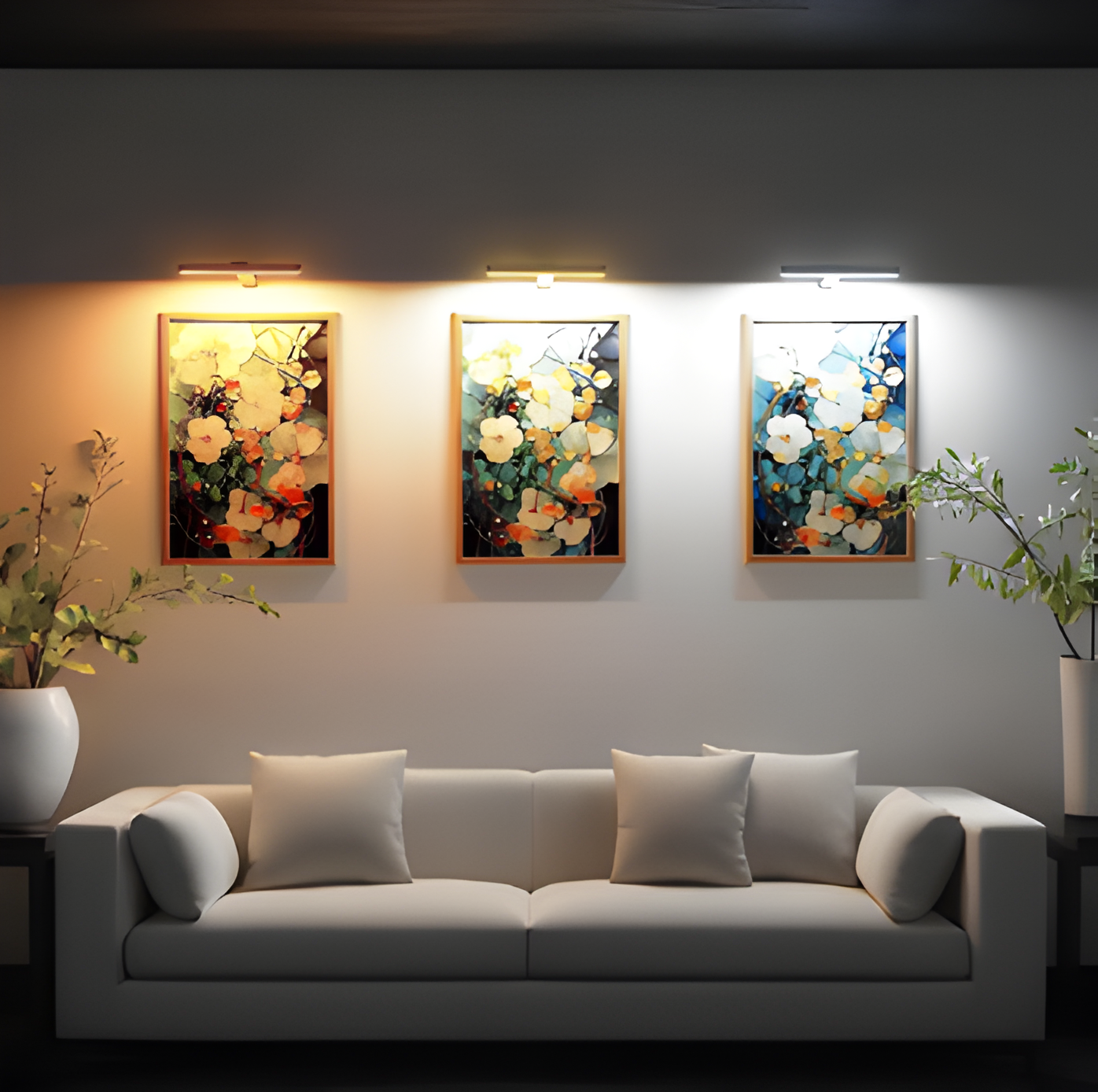 Frendorf | MagniLite Wandleuchte - 120° Drehbare Kabellose Wandleuchte - USB Wiederaufladbare Wandleuchten LED