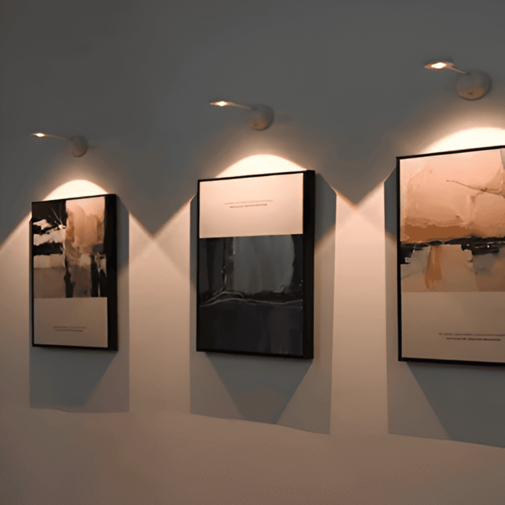 Frendorf | Bewegungsgesteuerte Wireless LED Spotlampe - Wandleuchte  für Innen- und Außenbereich