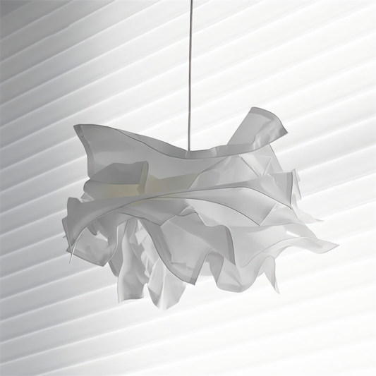 Frendorf | ShadeGlow Anpassbare Pendelleuchte mit skulptiertem Papier-Schirmdesign
