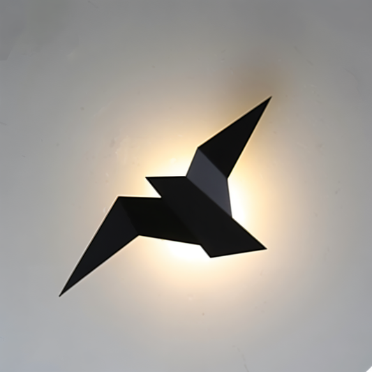 OriTori Wandleuchte - Geometrische Origami Vogel Wandleuchte - Japanischer Stil Wandleuchte Design