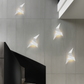 OriTori Wandleuchte - Geometrische Origami Vogel Wandleuchte - Japanischer Stil Wandleuchte Design