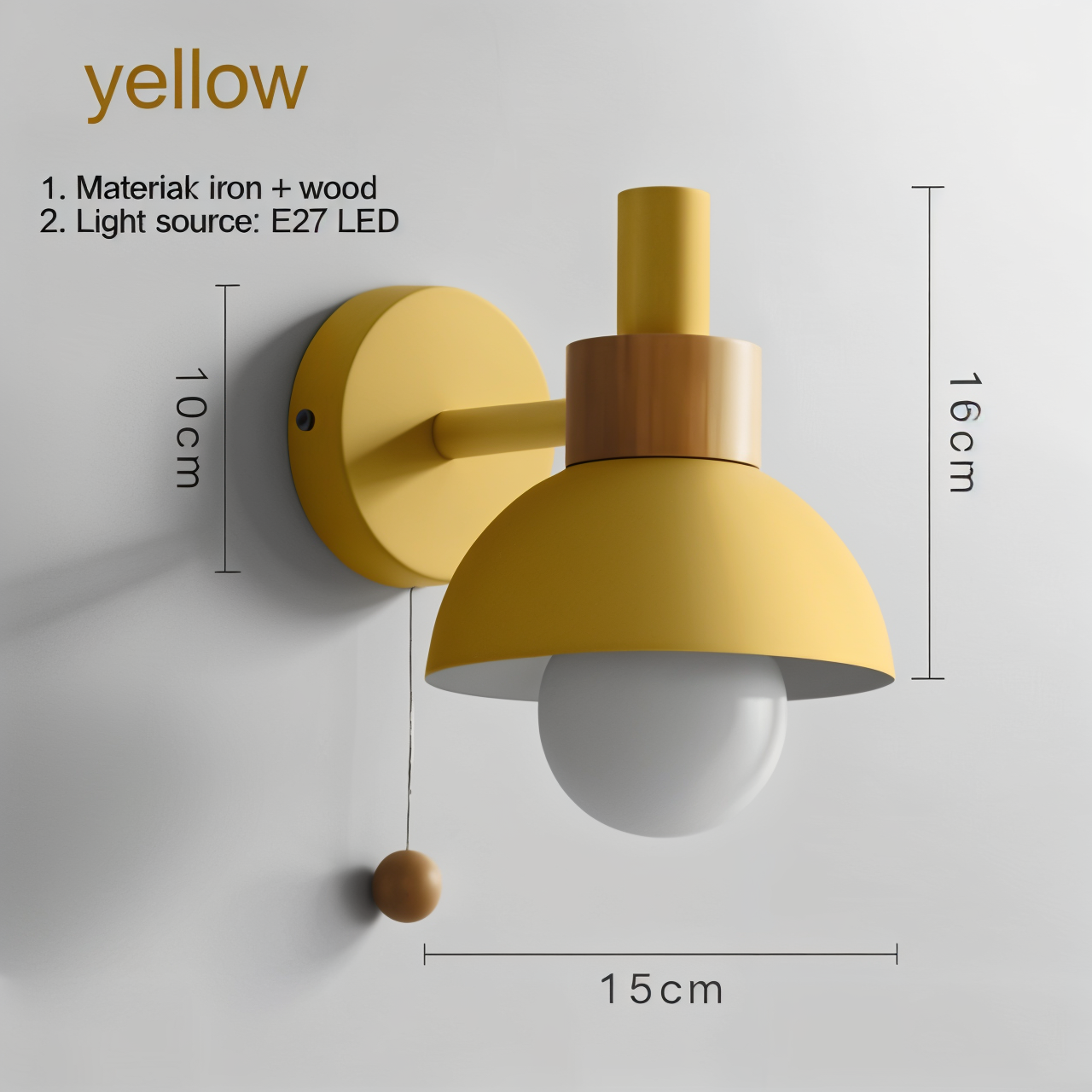 Wandleuchte - Macaron - Modernes Design - Innenbeleuchtung