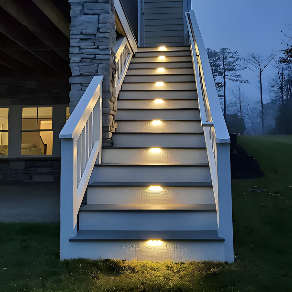 PathStep Lights - LED Solar Treppenbeleuchtung - Wasserdichte Außenlampe