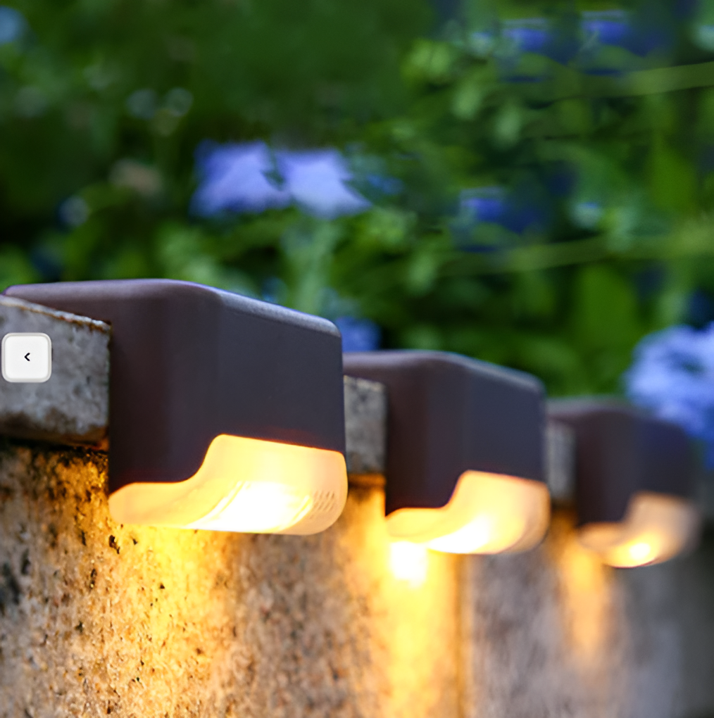 PathStep Lights - LED Solar Treppenbeleuchtung - Wasserdichte Außenlampe