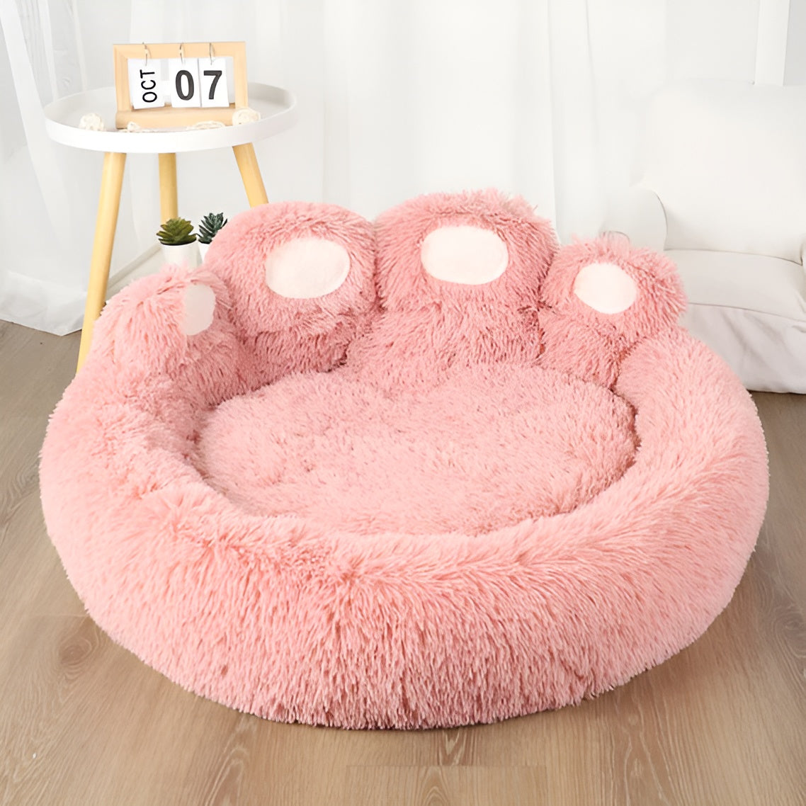 Frendorf | PawNest - Luxe Plüsch Haustier Bett für Katzen & Hunde - Ein Snooze Haven für Ihren pelzigen Freund!