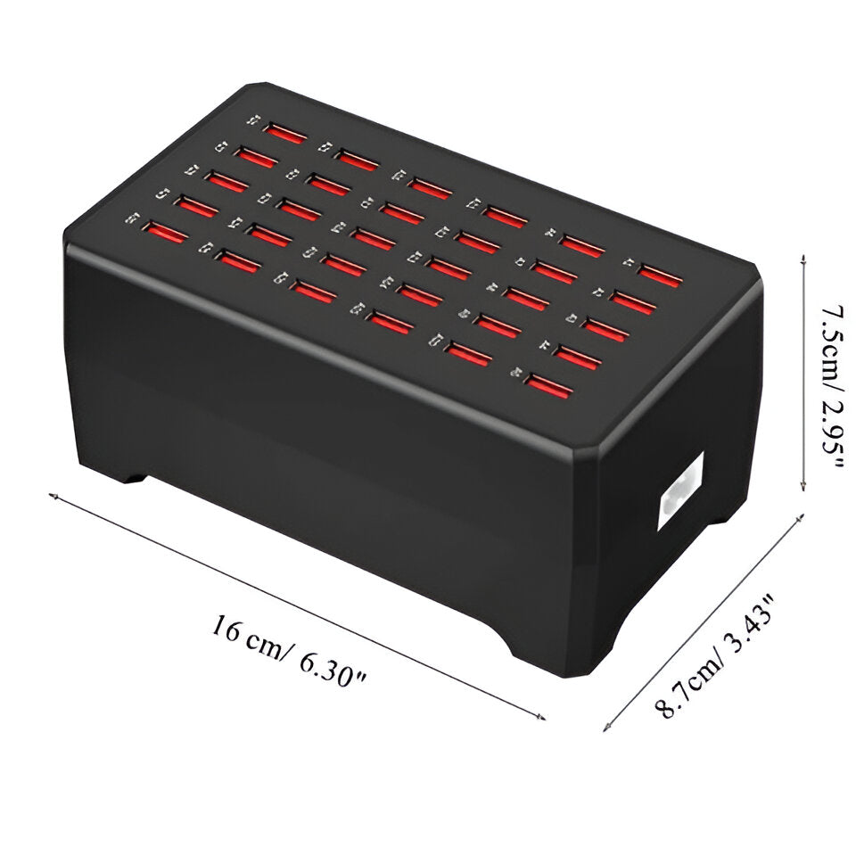 PowerPort Pro 30 - Universelle Multi-USB-Ladegerät mit 30 Anschlüssen