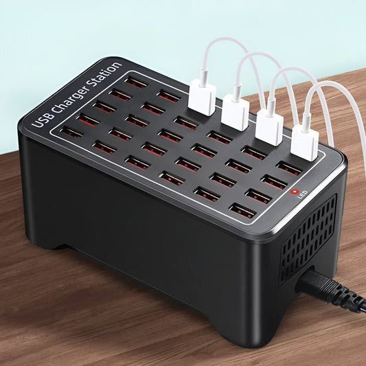 PowerPort Pro 30 - Universelle Multi-USB-Ladegerät mit 30 Anschlüssen