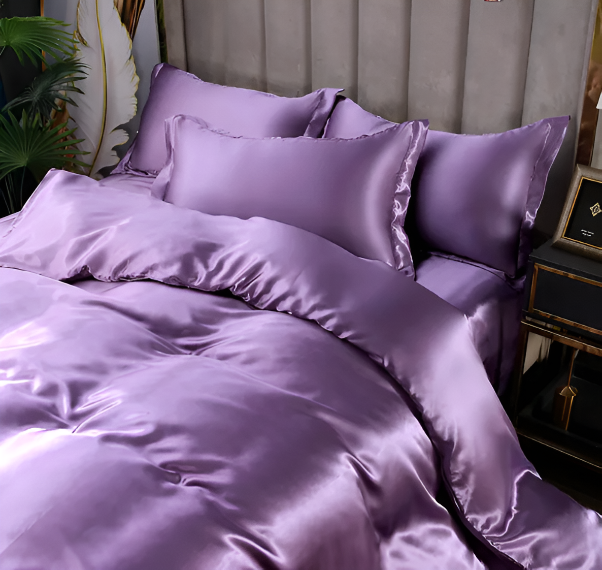 Frendorf | Luxe Silk Bettdecke- Luxuriöser Maulbeerseiden-Bettbezugssatz
