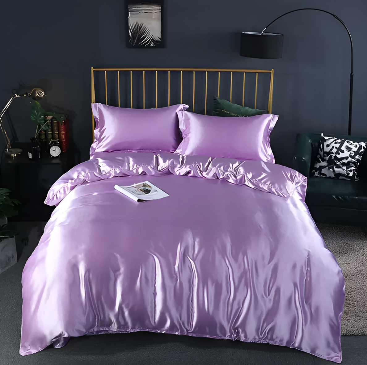 Frendorf | Luxe Silk Bettdecke- Luxuriöser Maulbeerseiden-Bettbezugssatz