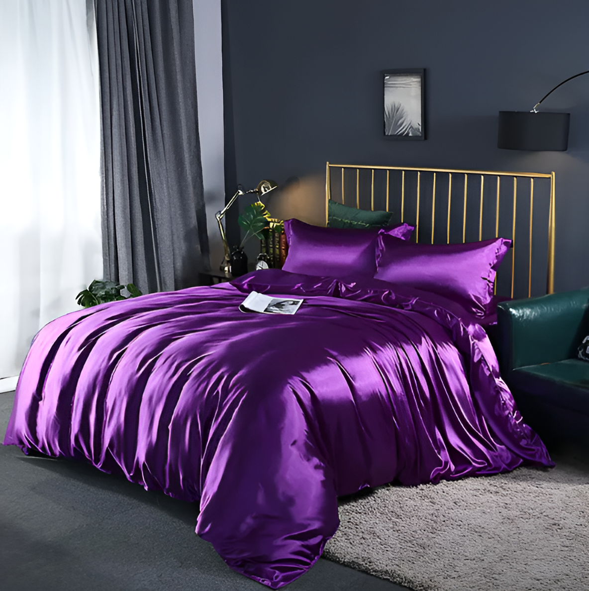 Frendorf | Luxe Silk Bettdecke- Luxuriöser Maulbeerseiden-Bettbezugssatz