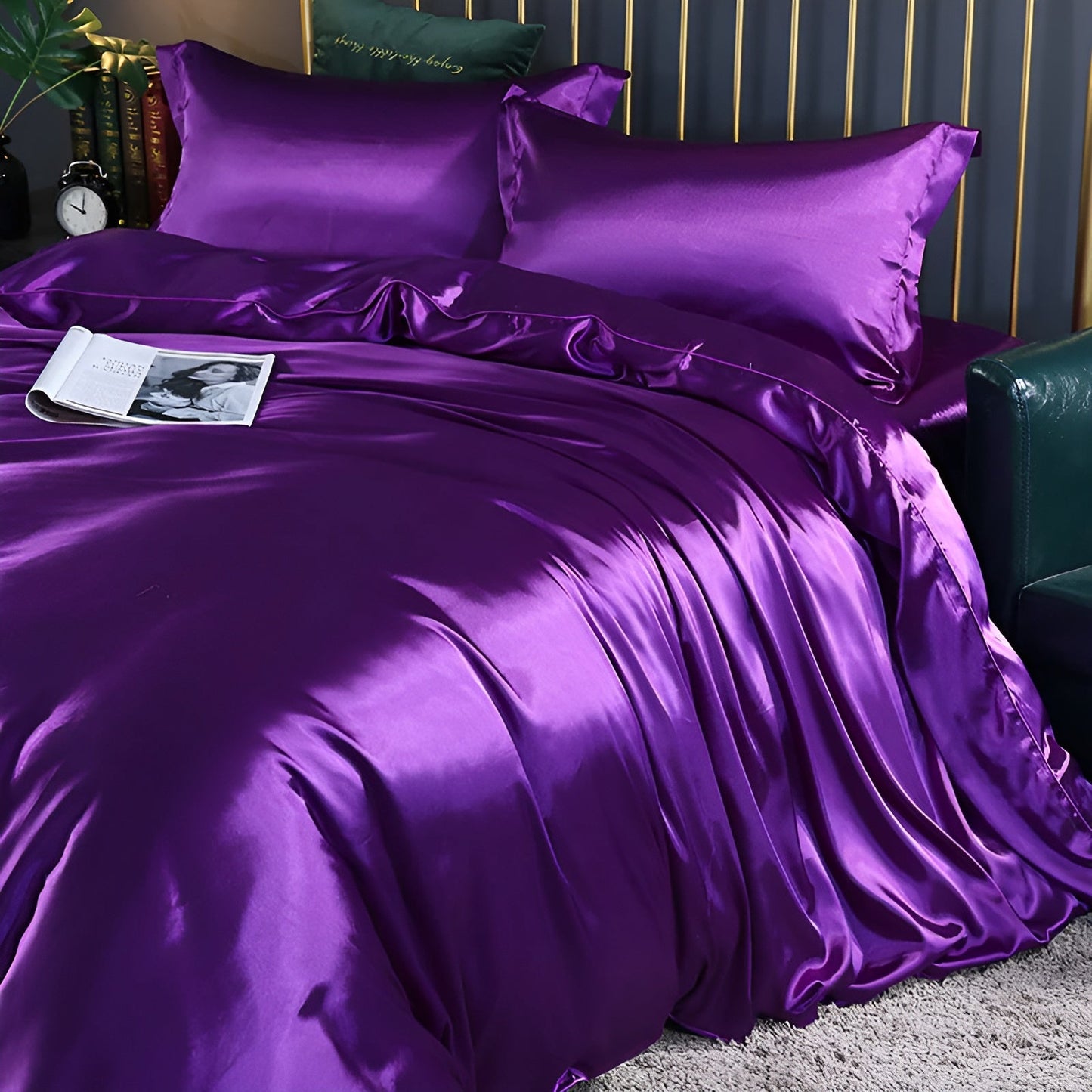 Frendorf | Luxe Silk Bettdecke- Luxuriöser Maulbeerseiden-Bettbezugssatz