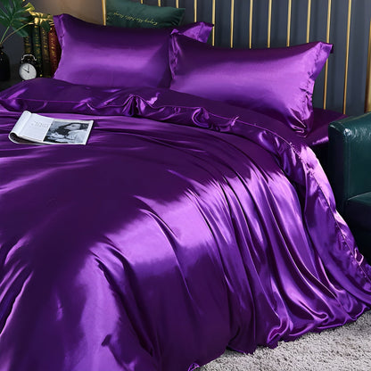 Frendorf | Luxe Silk Bettdecke- Luxuriöser Maulbeerseiden-Bettbezugssatz