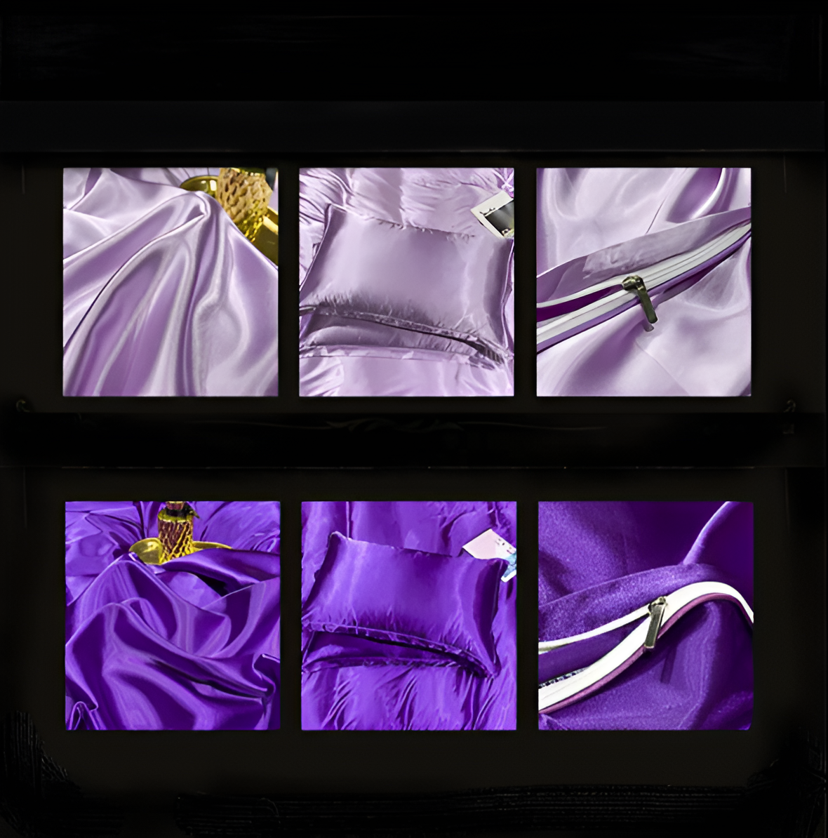 Frendorf | Luxe Silk Bettdecke- Luxuriöser Maulbeerseiden-Bettbezugssatz