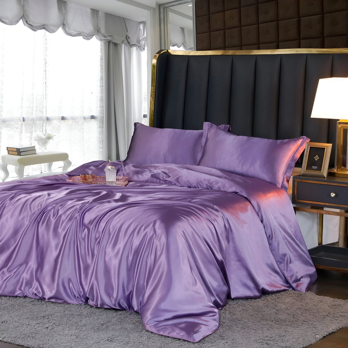 Frendorf | Luxe Silk Bettdecke- Luxuriöser Maulbeerseiden-Bettbezugssatz