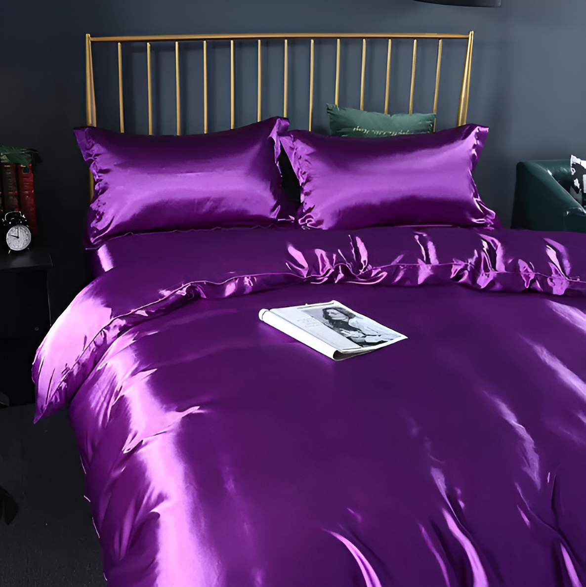 Frendorf | Luxe Silk Bettdecke- Luxuriöser Maulbeerseiden-Bettbezugssatz