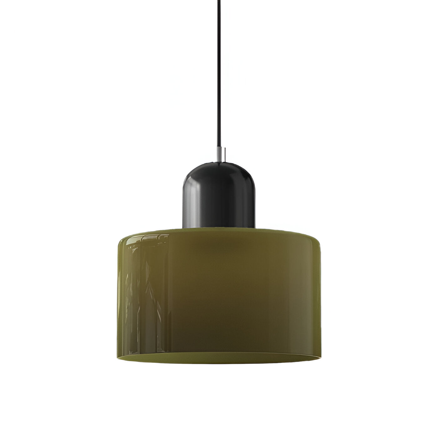 Frendorf | RadiantCyl Pendelleuchte -  Bunte Mini Zylindrische Glas Hängelampe