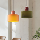 Frendorf | RadiantCyl Pendelleuchte -  Bunte Mini Zylindrische Glas Hängelampe
