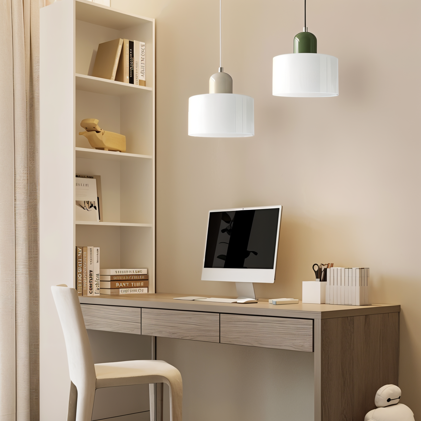 Frendorf | RadiantCyl Pendelleuchte -  Bunte Mini Zylindrische Glas Hängelampe