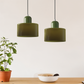 Frendorf | RadiantCyl Pendelleuchte -  Bunte Mini Zylindrische Glas Hängelampe