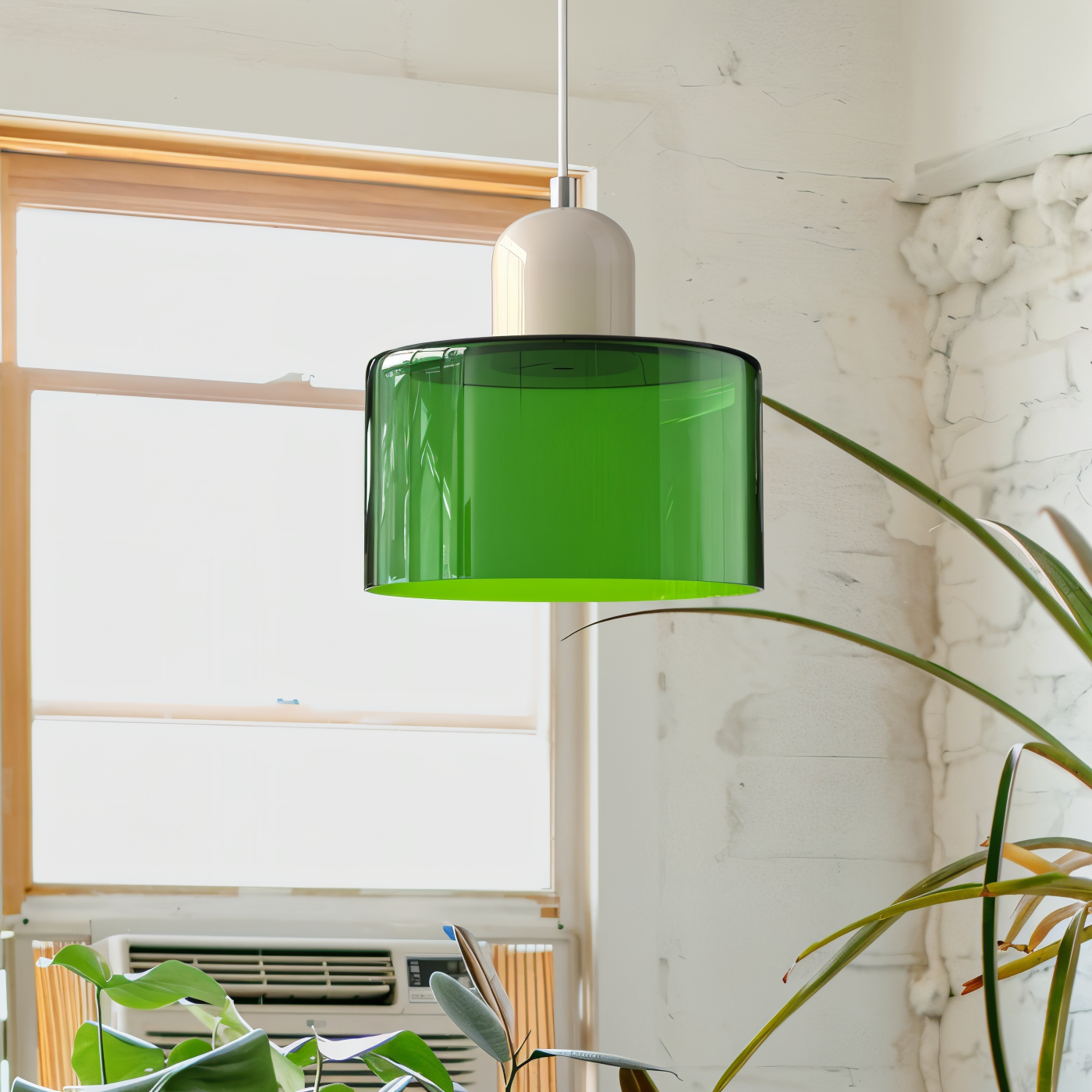 Frendorf | RadiantCyl Pendelleuchte -  Bunte Mini Zylindrische Glas Hängelampe