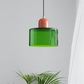 Frendorf | RadiantCyl Pendelleuchte -  Bunte Mini Zylindrische Glas Hängelampe