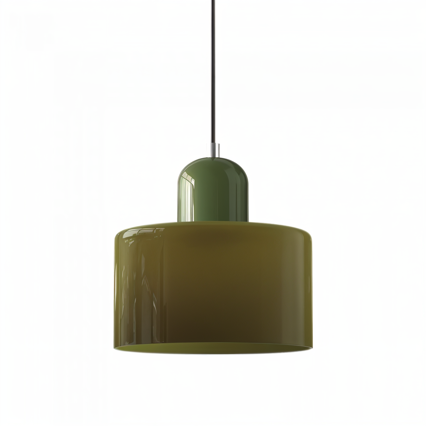 Frendorf | RadiantCyl Pendelleuchte -  Bunte Mini Zylindrische Glas Hängelampe