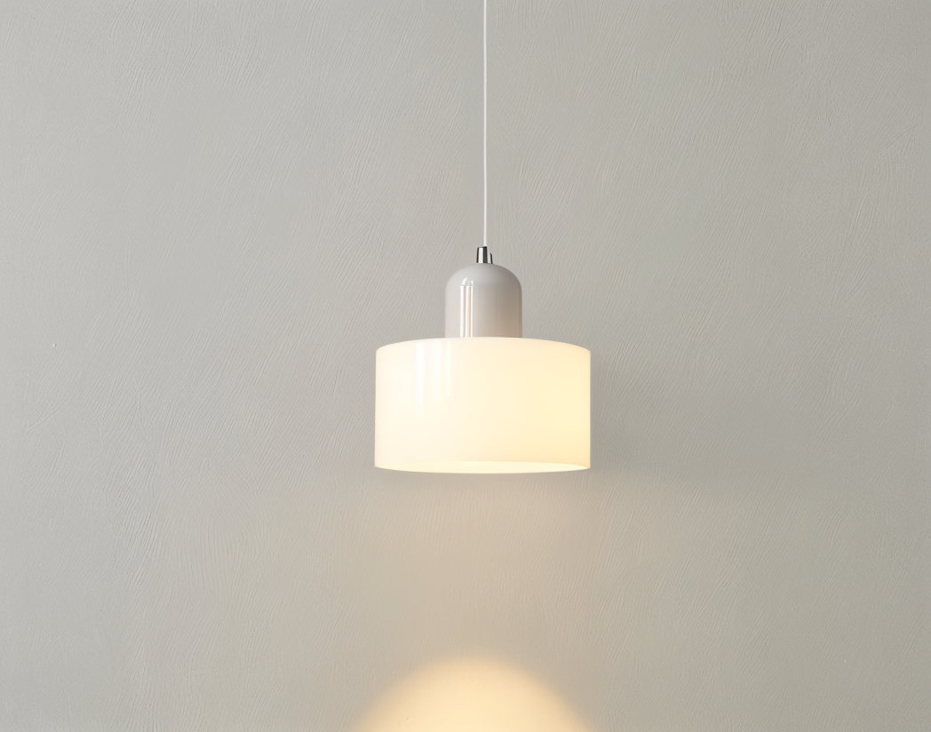 Frendorf | RadiantCyl Pendelleuchte -  Bunte Mini Zylindrische Glas Hängelampe