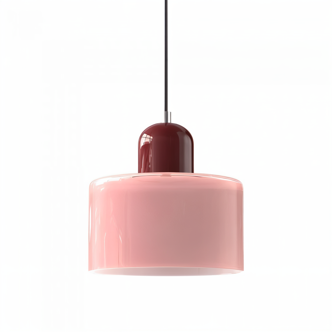Frendorf | RadiantCyl Pendelleuchte -  Bunte Mini Zylindrische Glas Hängelampe