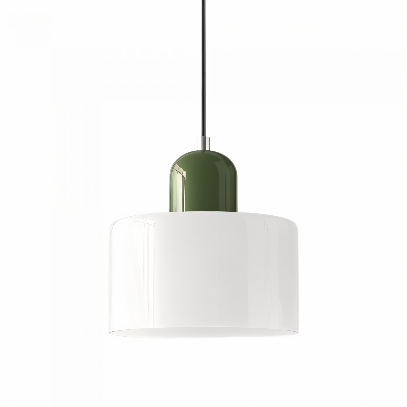 Frendorf | RadiantCyl Pendelleuchte -  Bunte Mini Zylindrische Glas Hängelampe