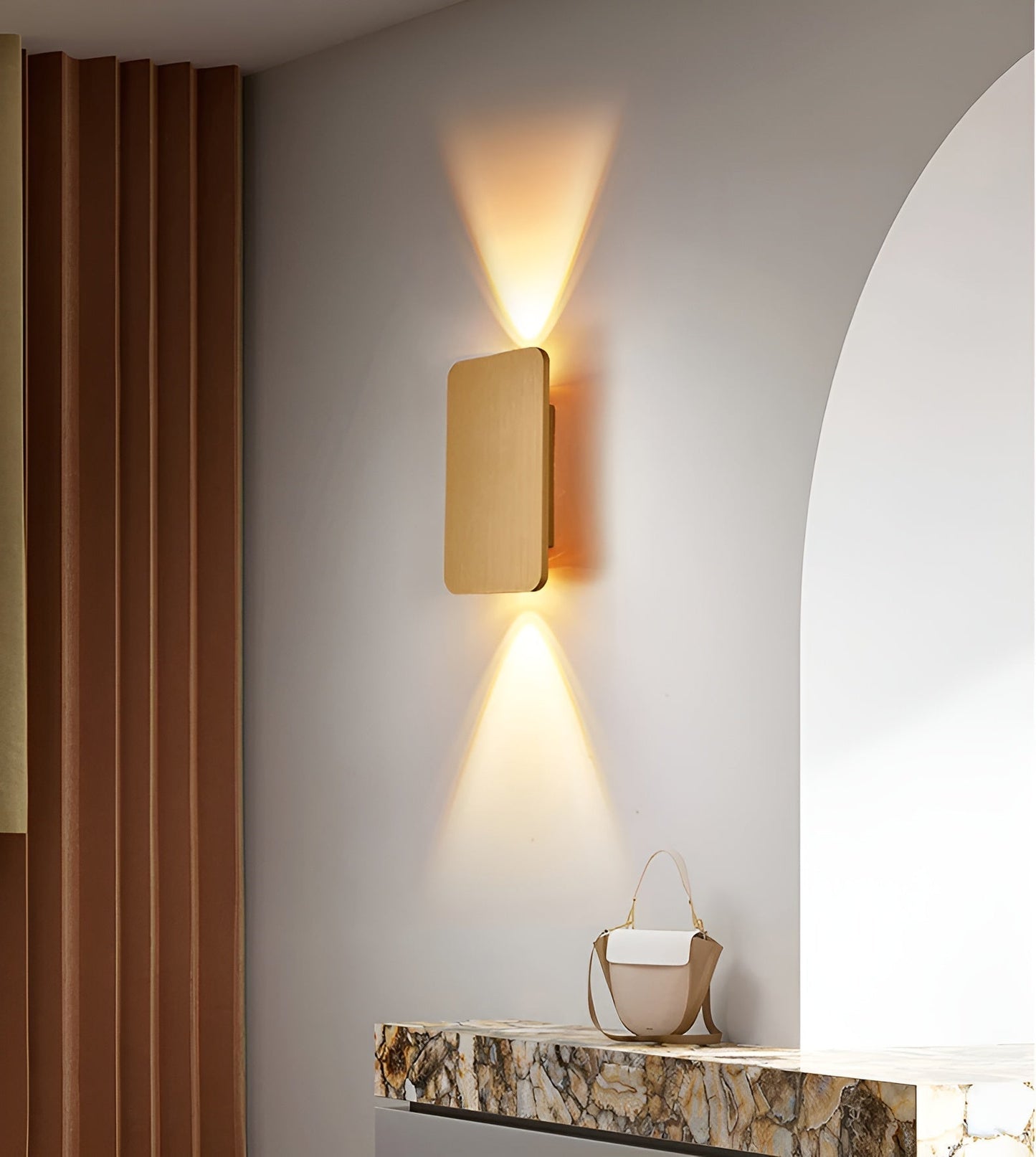 Frendorf | Luxus Skandinavische LED Wandleuchte - Elegante Beleuchtung für jeden Raum