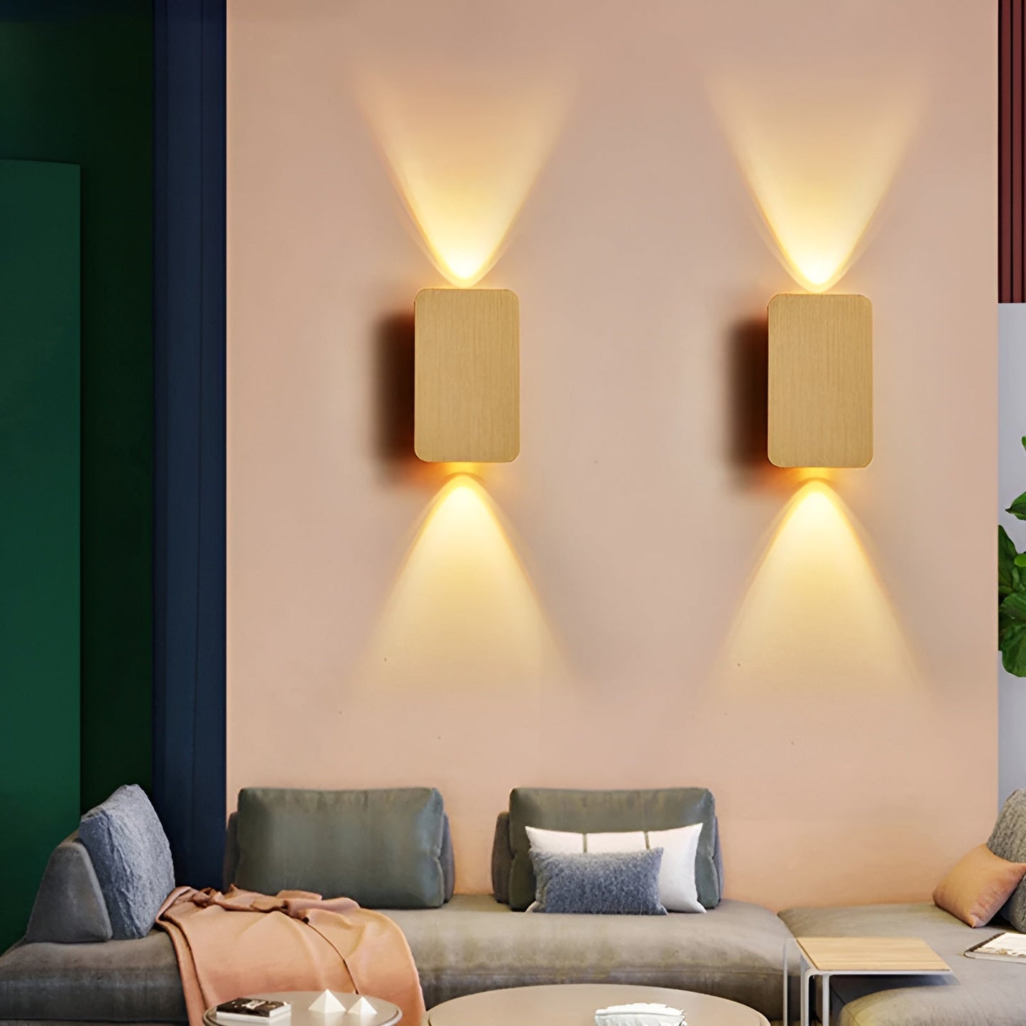 Frendorf | Luxus Skandinavische LED Wandleuchte - Elegante Beleuchtung für jeden Raum