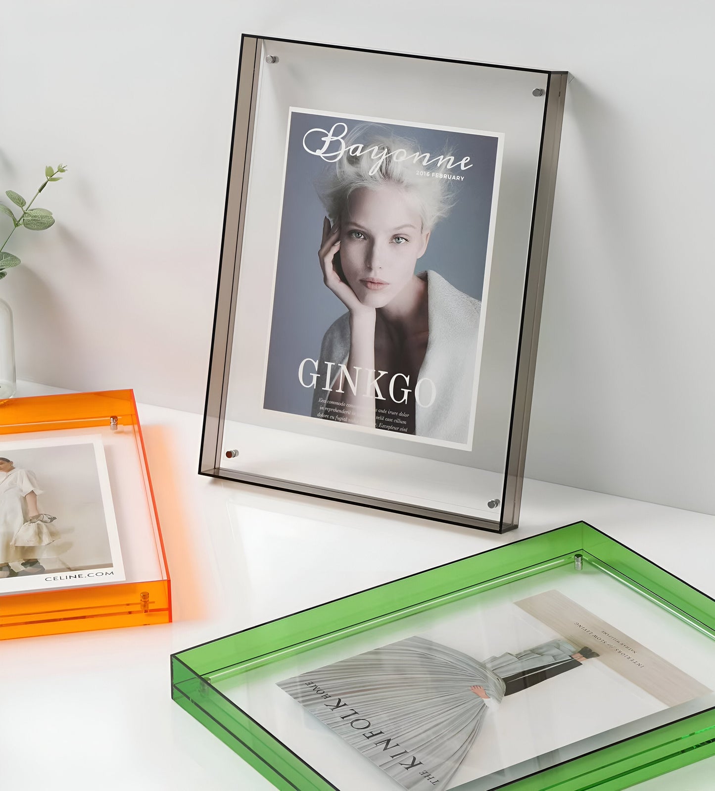 Frendorf | RectaCryl Bilderrahmen - Moderner, Minimalistischer Acryl Bilderrahmen