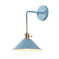 Retro Vintage Wandlampe - Vintage-inspirierte Kegel Metall Wandlampe