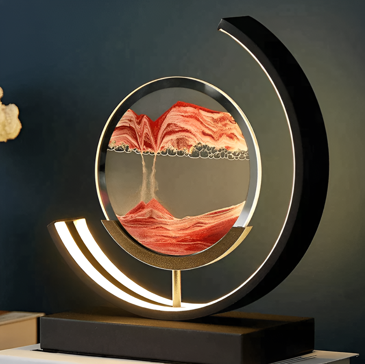 Sand Glow - Sandlampe mit Fernbedienung & dimmbaren Eigenschaften