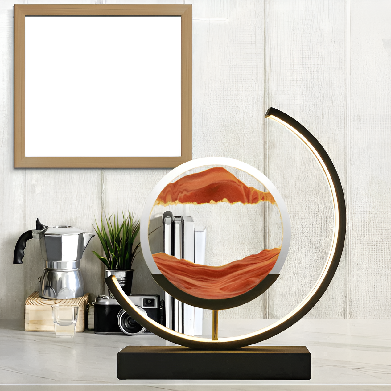 Sand Glow - Sandlampe mit Fernbedienung & dimmbaren Eigenschaften