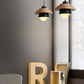 Frendorf | Scandi Pendelleuchte - Nordisches Holz & Metall Macaron LED Hängelampe