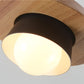 Frendorf | Scandi Pendelleuchte - Nordisches Holz & Metall Macaron LED Hängelampe