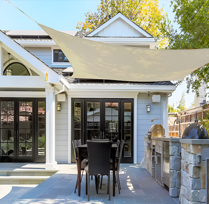 Frendorf | ShadeMaster Sonnensegel - UV-Blocker Sonnensegel Schatten - Quadratisch, Dreieckig Sonnensegel