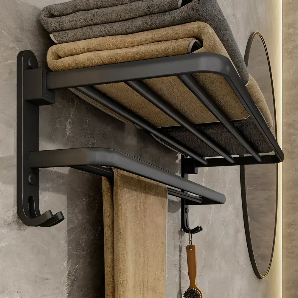 Frendorf | TowelFlex Wandmontierte Doppelhandtuchstange