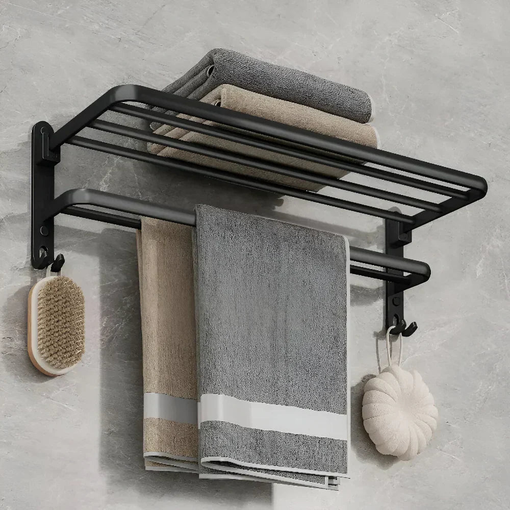 Frendorf | TowelFlex Wandmontierte Doppelhandtuchstange