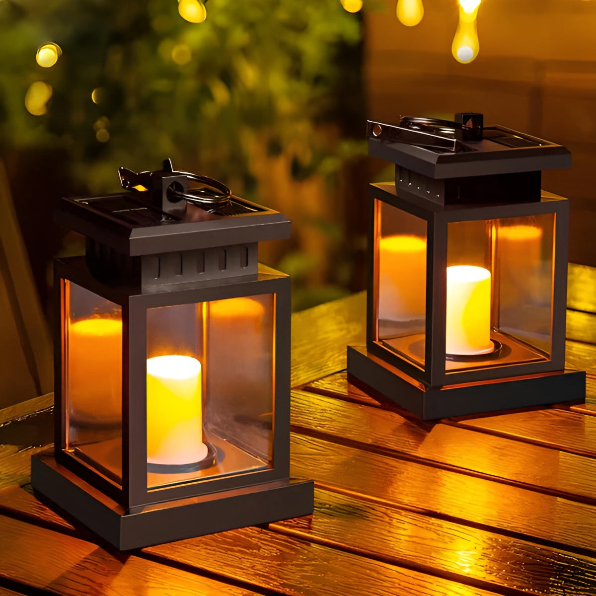 Magic Lantern - Solar-powered bulbs with dual panel control