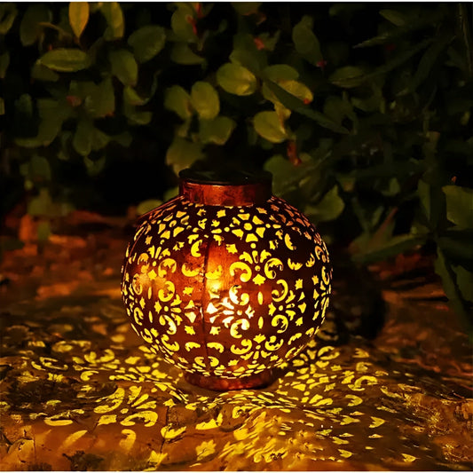 SolarGlow - Vintage Solar-powered Outdoor Light - Waterproof Outdoor Light