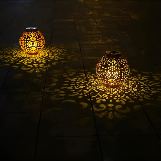 SolarGlow - Vintage Solar-powered Outdoor Light - Waterproof Outdoor Light