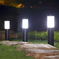 SolarShimmer - Edelstahl-Solar-Post-Leuchten Außenlampe